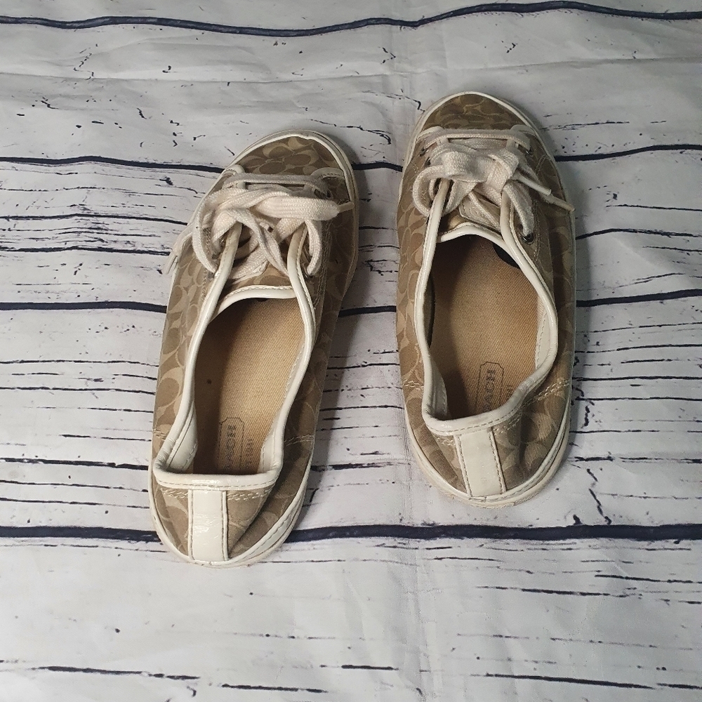 Coach Signature Women Sneaker Size 6.5 - Picture 3 of 10